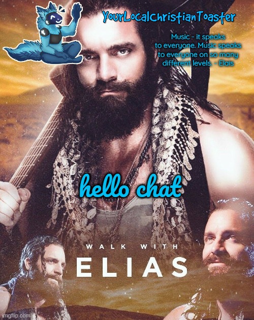 also if you have scratch and like beluga dew this qna of heckers: https://scratch.mit.edu/projects/670269142/ | hello chat | image tagged in elias temp | made w/ Imgflip meme maker