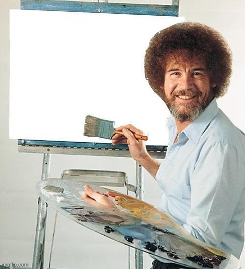 Bob Ross Troll | image tagged in bob ross troll | made w/ Imgflip meme maker