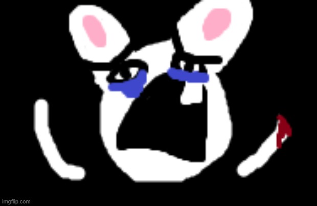 waaaaah | image tagged in bunni | made w/ Imgflip meme maker