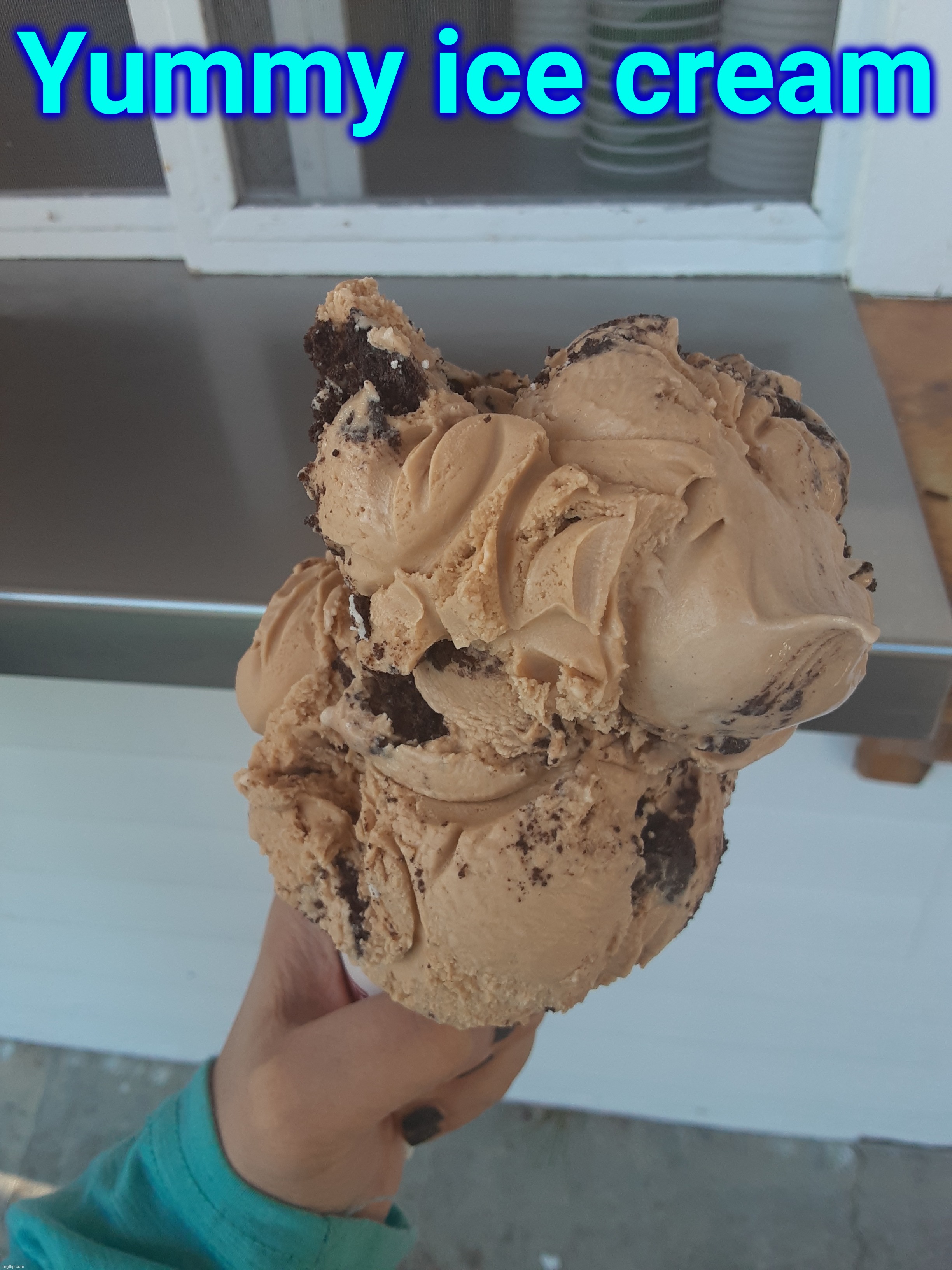 Yummy ice cream | made w/ Imgflip meme maker