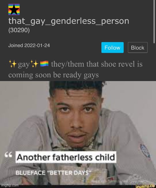 e | image tagged in another fatherless child | made w/ Imgflip meme maker