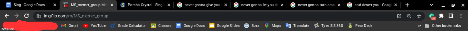 don't look at the tabs. | made w/ Imgflip meme maker