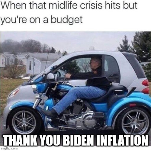 Biden inflation strikes again | THANK YOU BIDEN INFLATION | made w/ Imgflip meme maker
