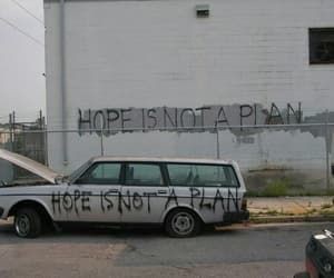 hope is not a plan Blank Meme Template