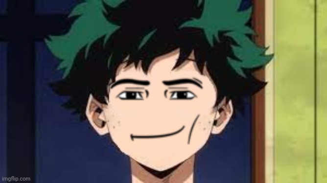 put a roblox face on deku | image tagged in put a roblox face on deku | made w/ Imgflip meme maker
