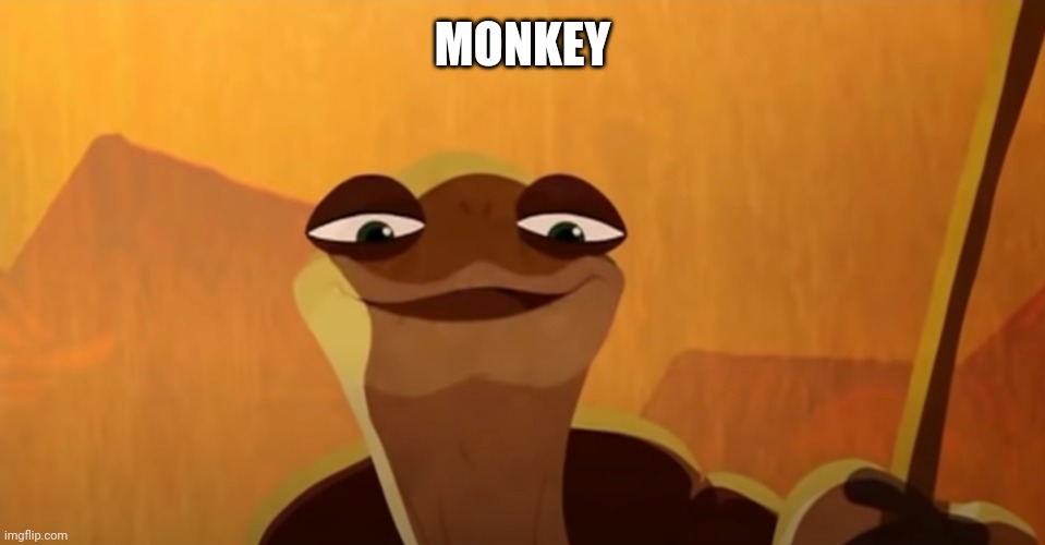 Monke kung fu panda | MONKEY | image tagged in monke kung fu panda | made w/ Imgflip meme maker