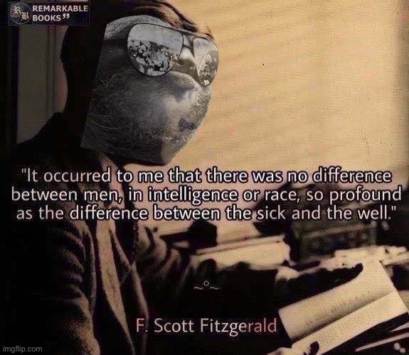 F. Scott Fitzgerald quote | image tagged in f scott fitzgerald quote | made w/ Imgflip meme maker
