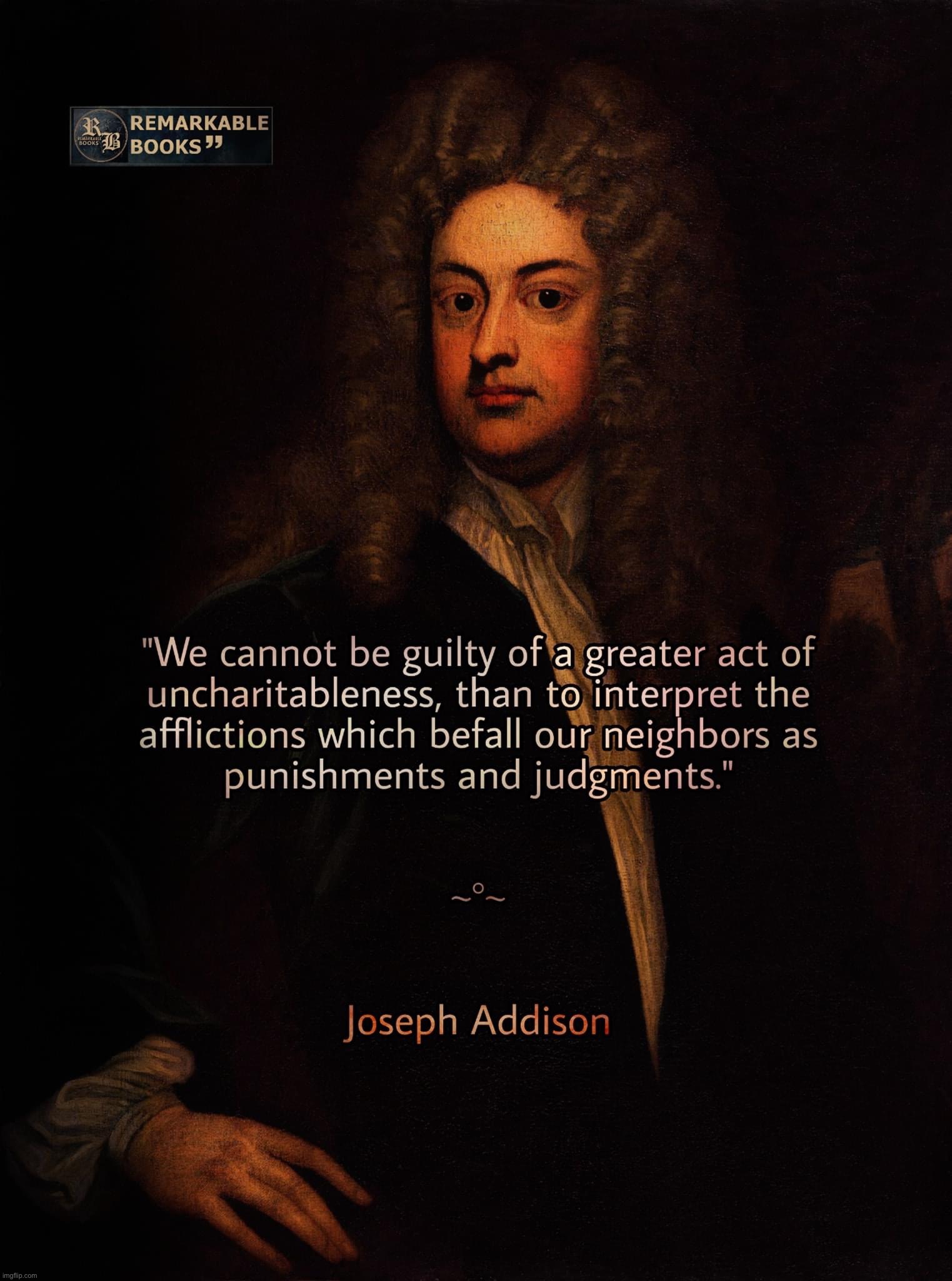 Joseph Addison quote | image tagged in joseph addison quote | made w/ Imgflip meme maker