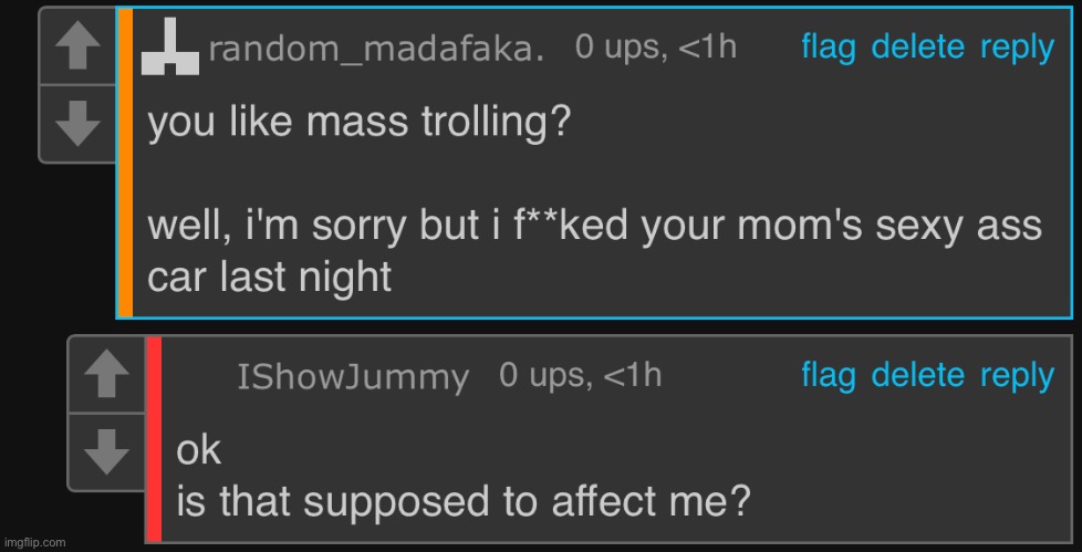 bcuz i said something to his hoe | made w/ Imgflip meme maker