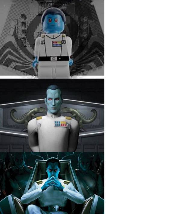 High Quality Improving Thrawn Blank Meme Template