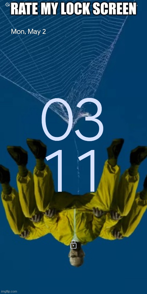 RATE MY LOCK SCREEN | made w/ Imgflip meme maker