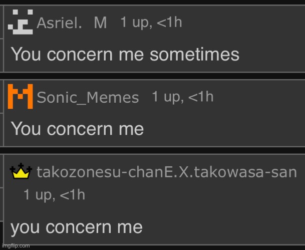 When you do something that concerns a lot of people | made w/ Imgflip meme maker