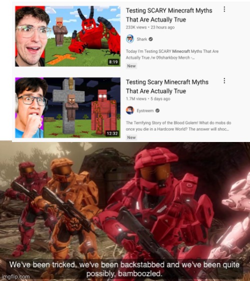 YouTube in a nutshell | image tagged in we've been tricked | made w/ Imgflip meme maker