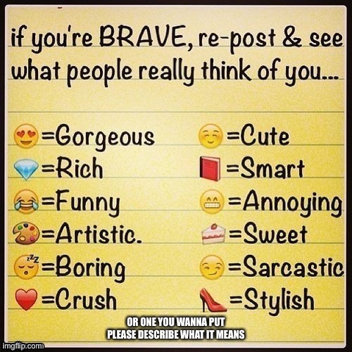 if ur brave, repost | image tagged in if ur brave repost | made w/ Imgflip meme maker