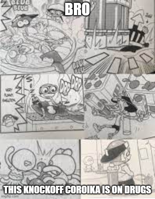 BRO THIS KNOCKOFF COROIKA IS ON DRUGS | made w/ Imgflip meme maker