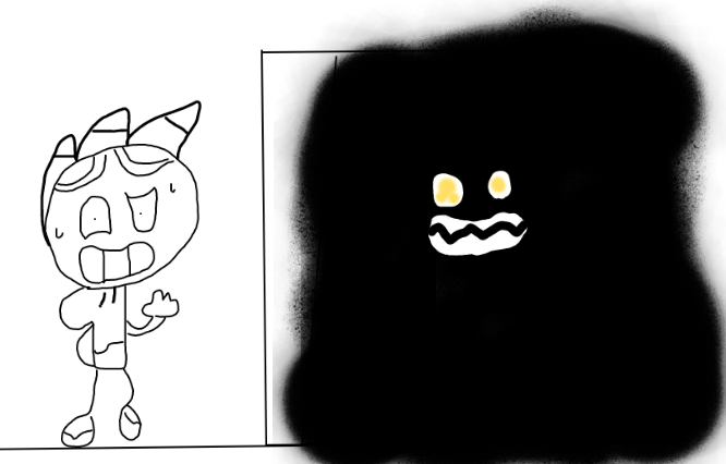 sketchy meeting the smiler Blank Meme Template
