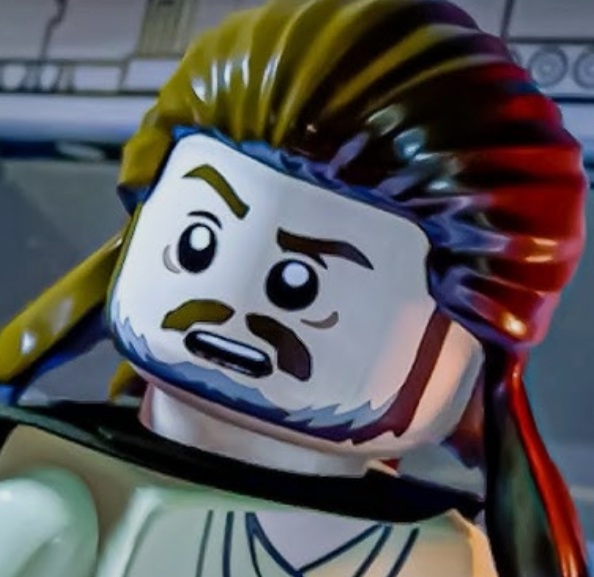 Confused LEGO Qui-Gon Blank Meme Template