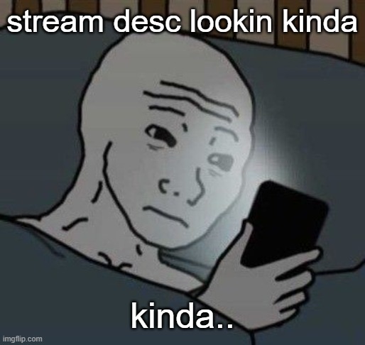 brown people shit | stream desc lookin kinda; kinda.. | image tagged in why | made w/ Imgflip meme maker