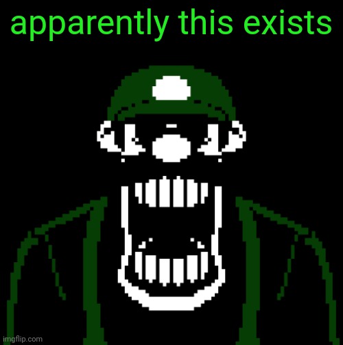 apparently this exists | image tagged in luigi 85 | made w/ Imgflip meme maker