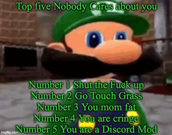 Top 5 | image tagged in top 5 | made w/ Imgflip meme maker
