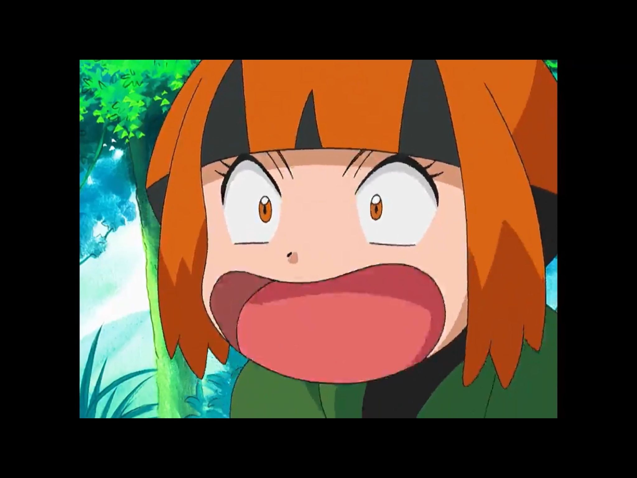 Surprised Gardenia Blank Meme Template