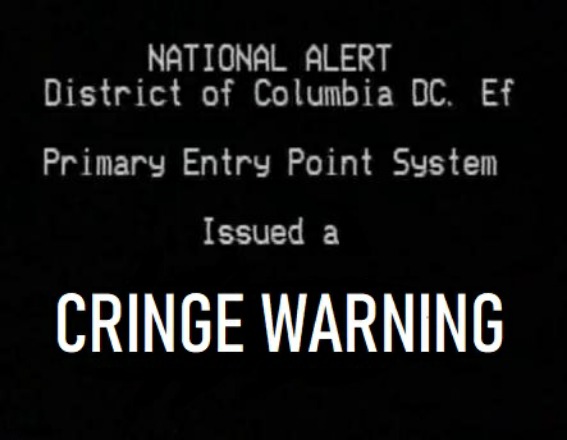 Cringe Warning | image tagged in cringe warning | made w/ Imgflip meme maker