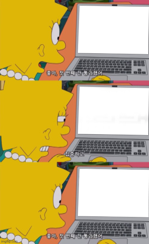 High Quality lisa simpson becoming confused Blank Meme Template