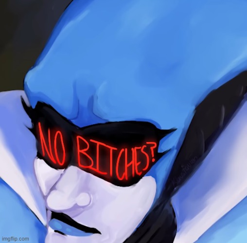 no bitches? | image tagged in no bitches | made w/ Imgflip meme maker