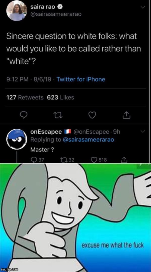 Ayo | image tagged in excuse me what the fu- | made w/ Imgflip meme maker