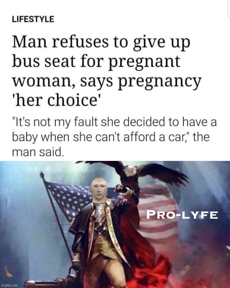 Roe v. Wade is ending! | image tagged in pro-life bus rider,meme man pro-lyfe,abortion,pro-life,pro-choice,politics lol | made w/ Imgflip meme maker