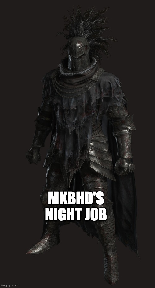 MKBHD night's cavalry | MKBHD'S NIGHT JOB | image tagged in funny | made w/ Imgflip meme maker