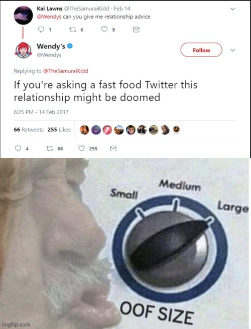 Arbys is toxic | image tagged in oof size large,twitter,funny,lol,fun,roasted | made w/ Imgflip meme maker