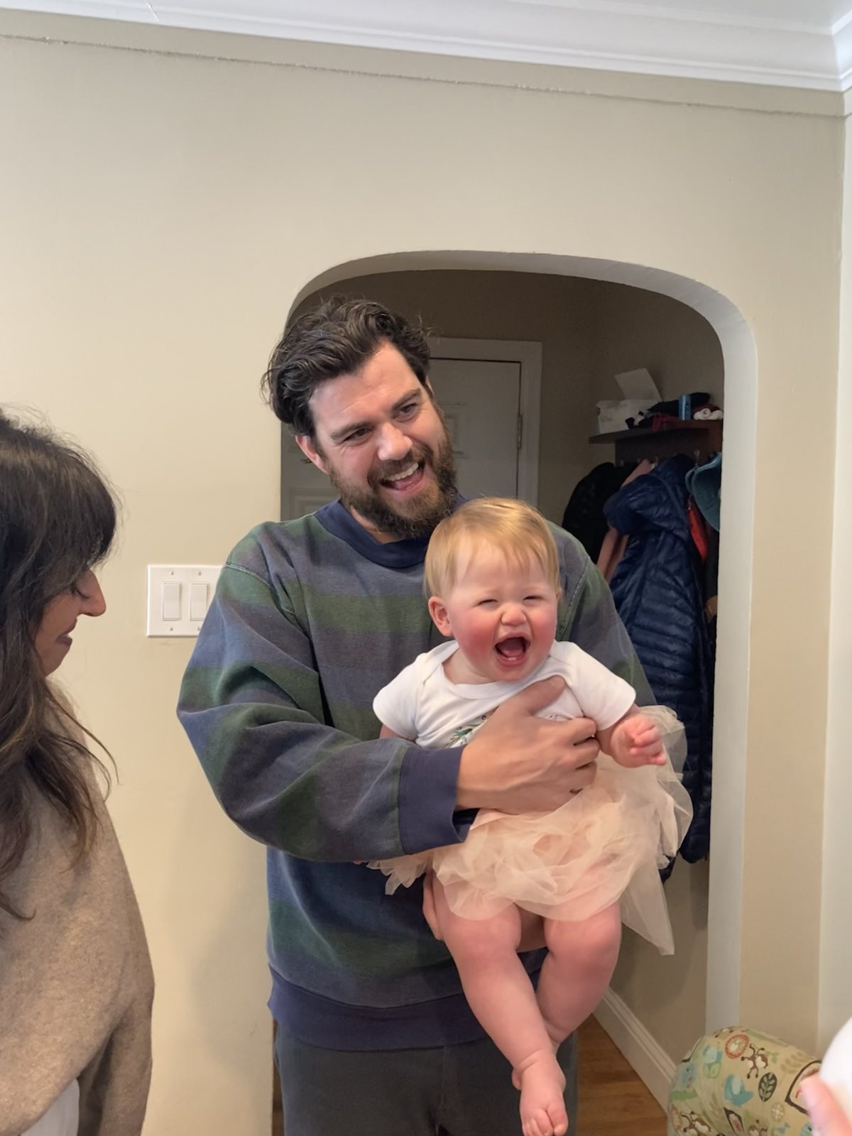 Baby laughing Blank Meme Template