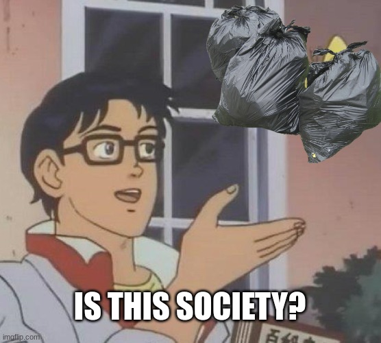IS THIS SOCIETY? | image tagged in memes,society | made w/ Imgflip meme maker