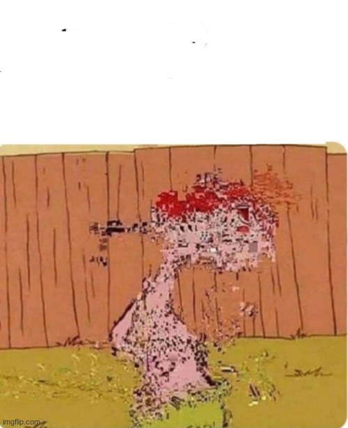 Rolf disintegrating | image tagged in rolf disintegrating | made w/ Imgflip meme maker