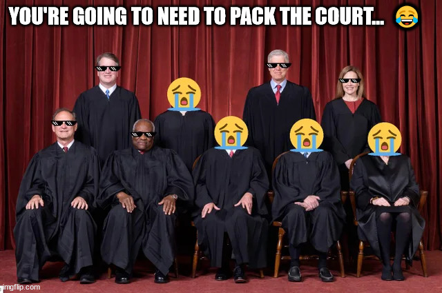 YOU'RE GOING TO NEED TO PACK THE COURT...  ? | made w/ Imgflip meme maker