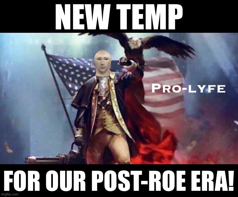 SCOTUS may be taking away a foundational right that’s been woven into the fabric of American life, but the memes shall continue | NEW TEMP; FOR OUR POST-ROE ERA! | image tagged in meme man pro-lyfe,pro-life,pro-choice,abortion,scotus,new template | made w/ Imgflip meme maker