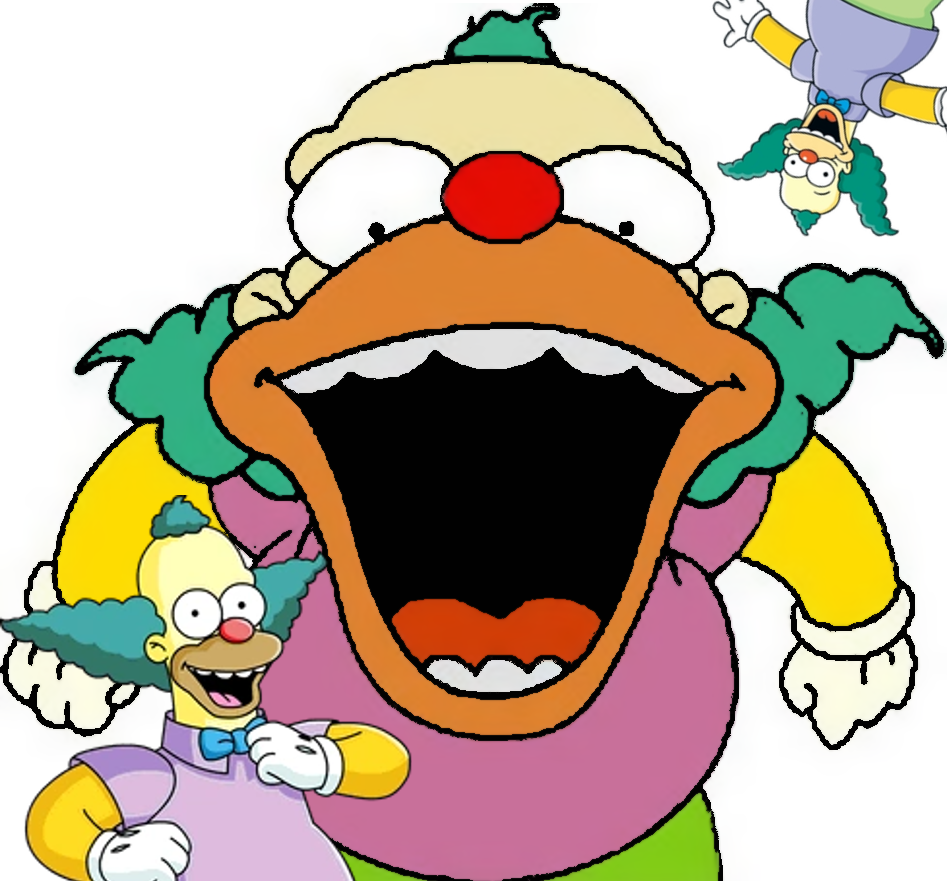 High Quality krusty announcement temp Blank Meme Template