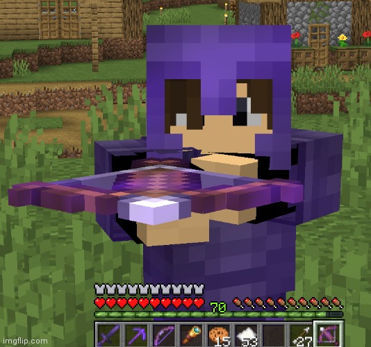 My temps used to be so fckin cringe (this was one of my "best of the worst") | image tagged in chrom_ender w/ a loaded crossbow | made w/ Imgflip meme maker