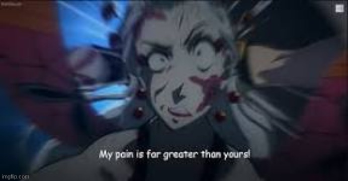 Never pause demon slayer | image tagged in ouch that must hurt,memes,no pause,demon slayer | made w/ Imgflip meme maker