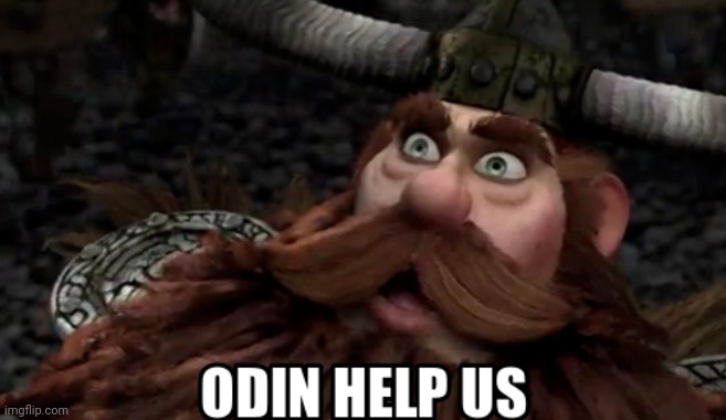 Odin Help Us | image tagged in odin help us | made w/ Imgflip meme maker