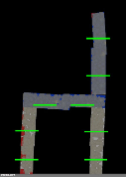 i made a chair out of petrified ragdoll limbs | made w/ Imgflip meme maker