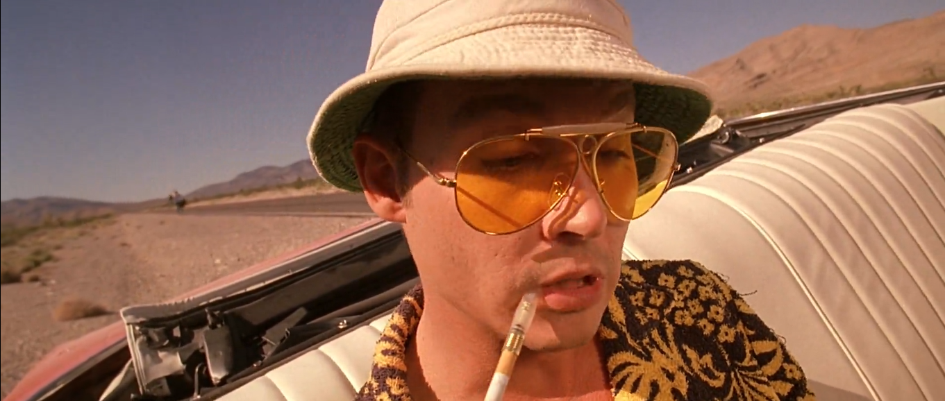 High Quality Fear and Loathing in Las Vegas - Fuck him. I'm gonna miss him! Blank Meme Template