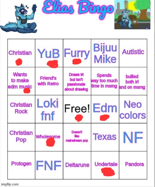 I make some EDM with my teacher | image tagged in the furry fandom,bingo | made w/ Imgflip meme maker
