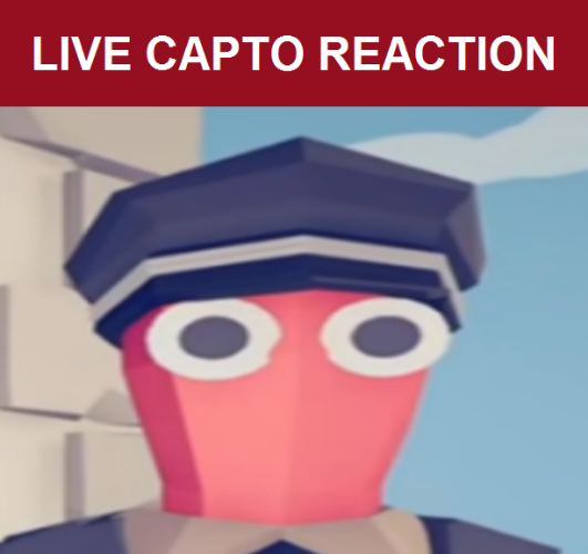 live capto reaction Blank Meme Template