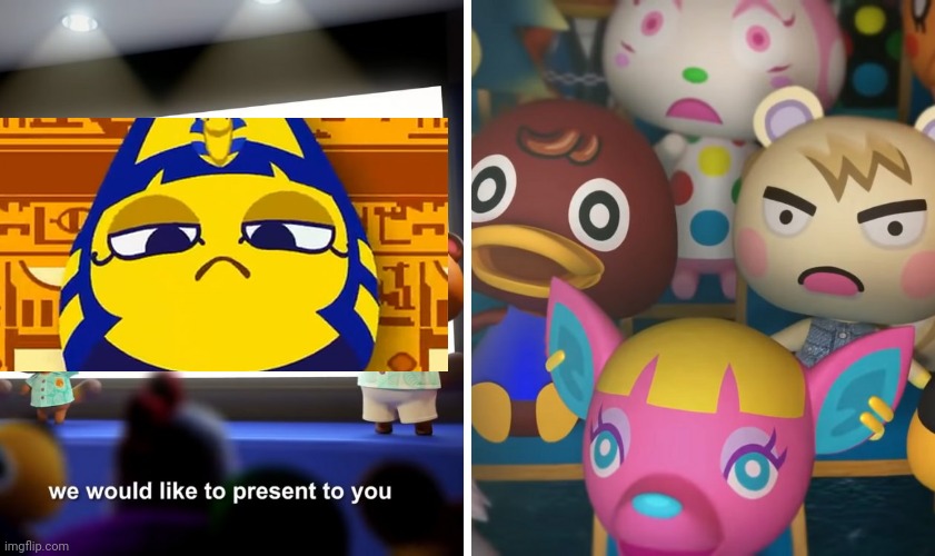 animal crossing the suprise | image tagged in animal crossing the suprise | made w/ Imgflip meme maker