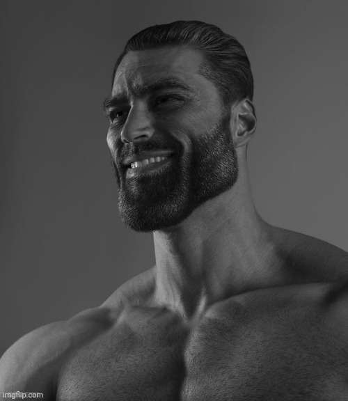 Giga Chad | image tagged in giga chad | made w/ Imgflip meme maker