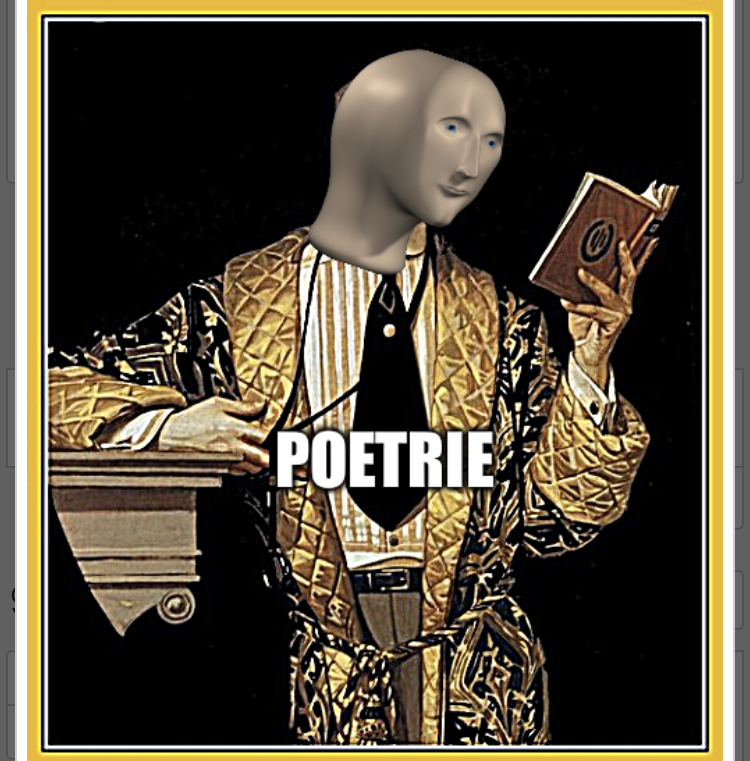 High Quality Poetrie Blank Meme Template