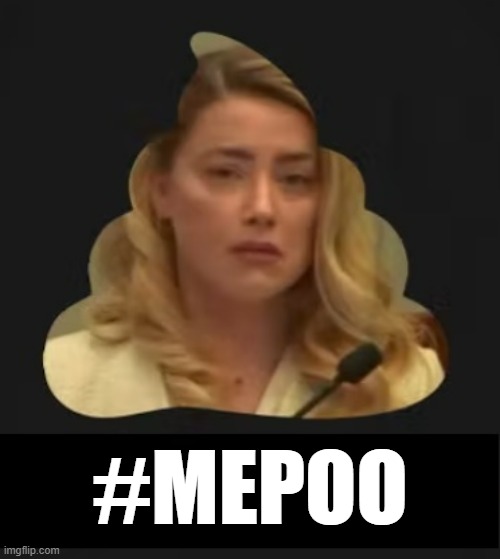 Johnny Depp vs Amber Heard |  #MEPOO | image tagged in johnny depp,amber heard,relationships,divorce,celebrities,metoo | made w/ Imgflip meme maker