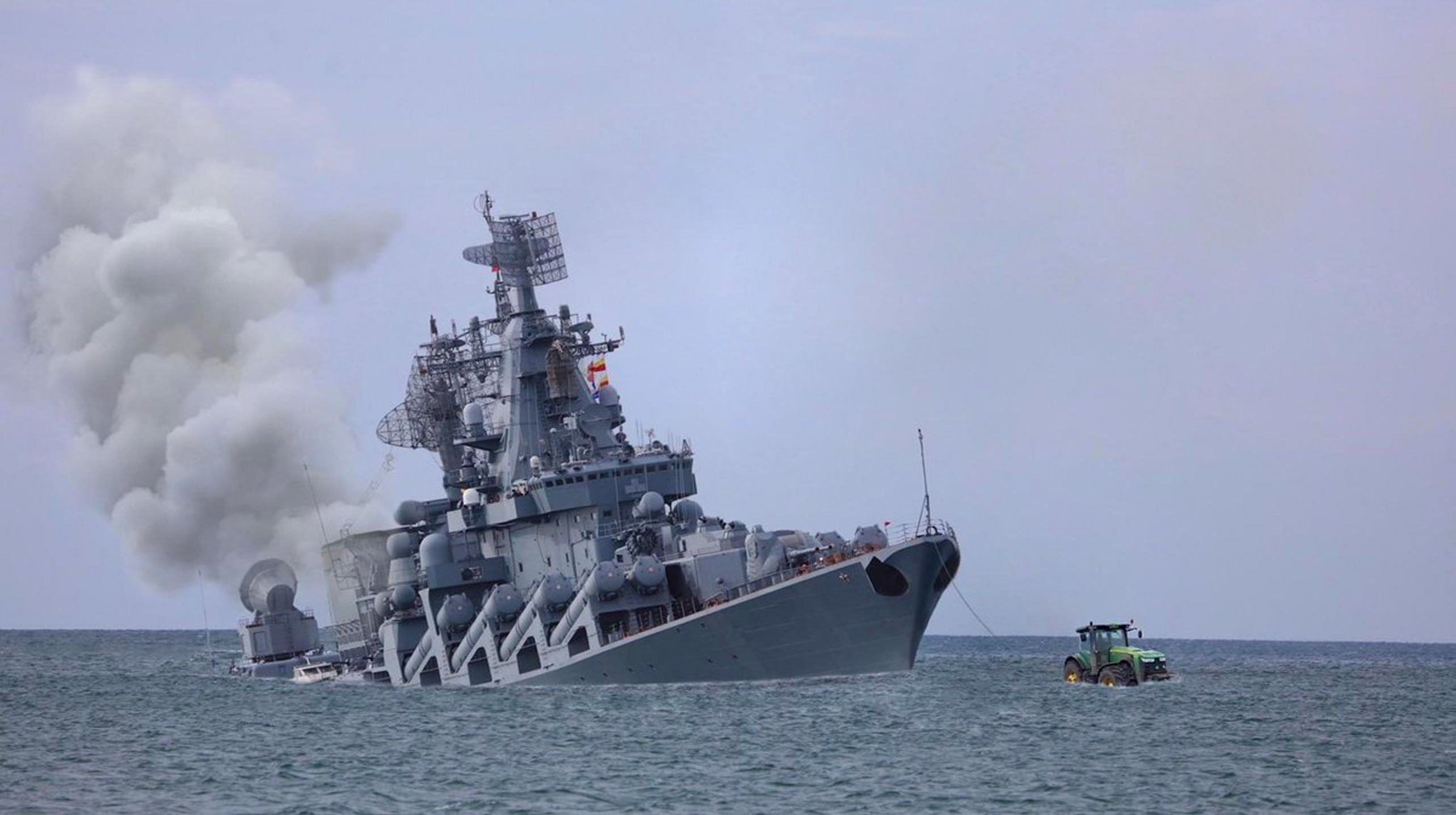 russian ship sinking Blank Meme Template